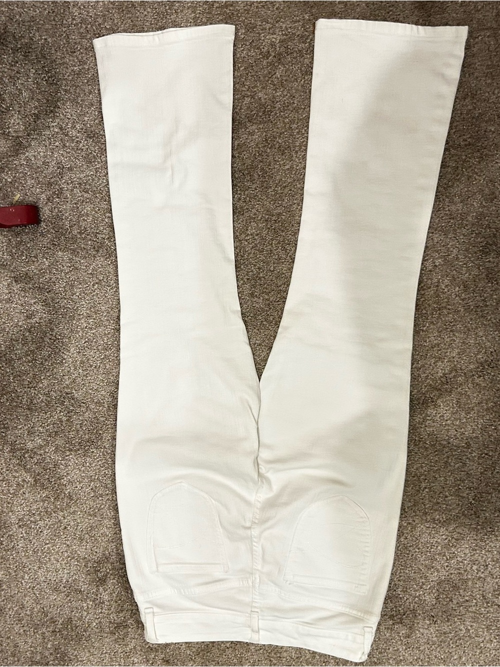 Chico's White Boot-Cut Jeans size 0.5 - Picture 6 of 7